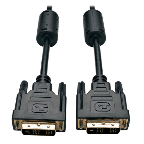 Tripp Lite P561-006 Cable DVI de Conexión Única, Cable para Monitor TMDS Digital (DVI-D M/M), 2 m [6 pies], Macho, Macho