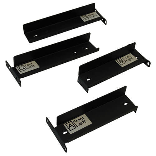 Tripp Lite B019-000 Soporte para instalación en rack de 2 postes, consolas B020, B021, B040 y B070 y consolas KVM