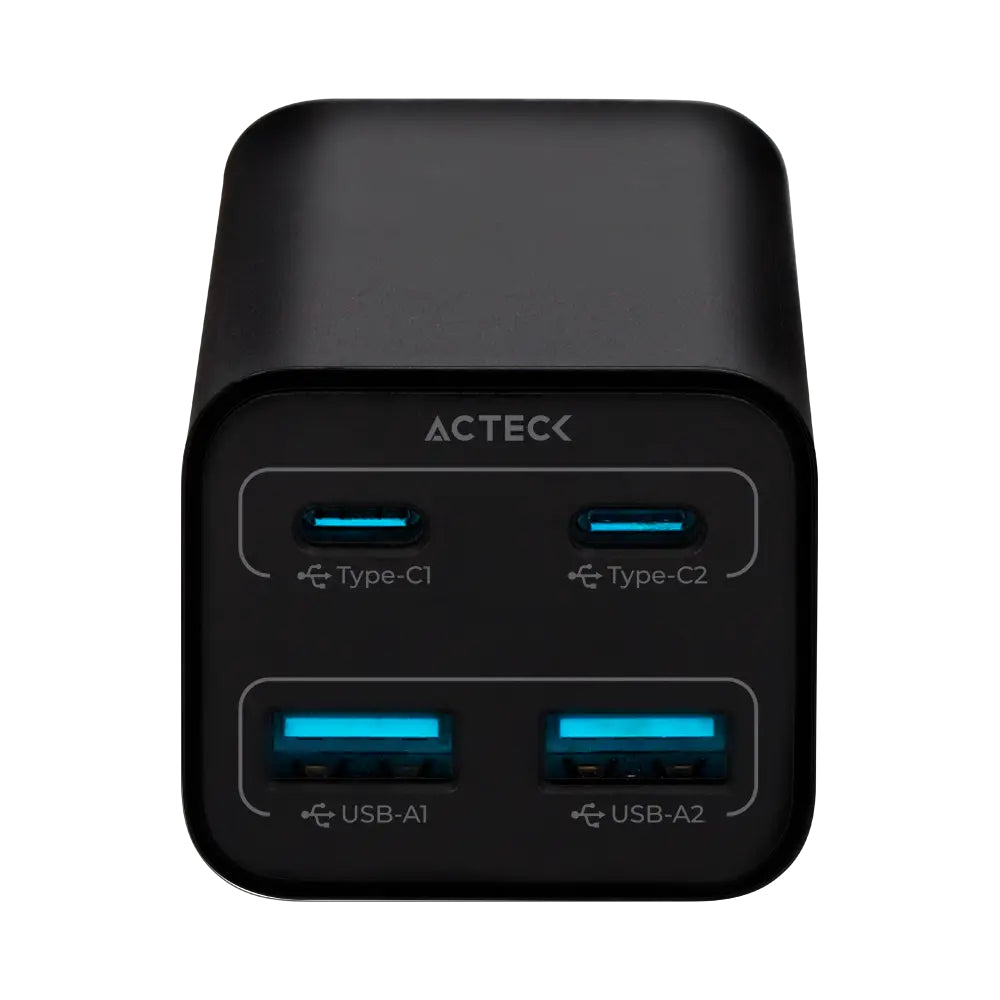 Acteck Energon Mate CE717 Universal Negro Corriente alterna Carga rápida Interior