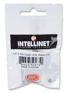 Intellinet 504751 conectores RJ-45 Blanco Plástico Oro