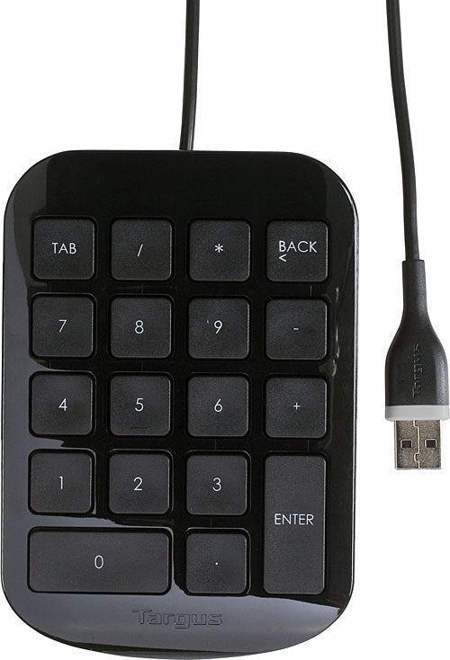 Targus Numeric Keypad Teclado USB Si 0,9 m Negro