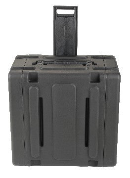 SKB 20" Deep 6U Roto Shockmount Rolling Rack caja para equipo Maletín con ruedas Negro