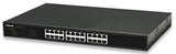 SWITCH INT GB 24 PUERTOS 19" 10/100/1000  EN RACK