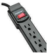 Manhattan 161138 limitador de tensión 90 J 6 salidas AC 125 V 60 Hz