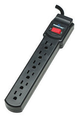 Manhattan 161138 limitador de tensión 90 J 6 salidas AC 125 V 60 Hz
