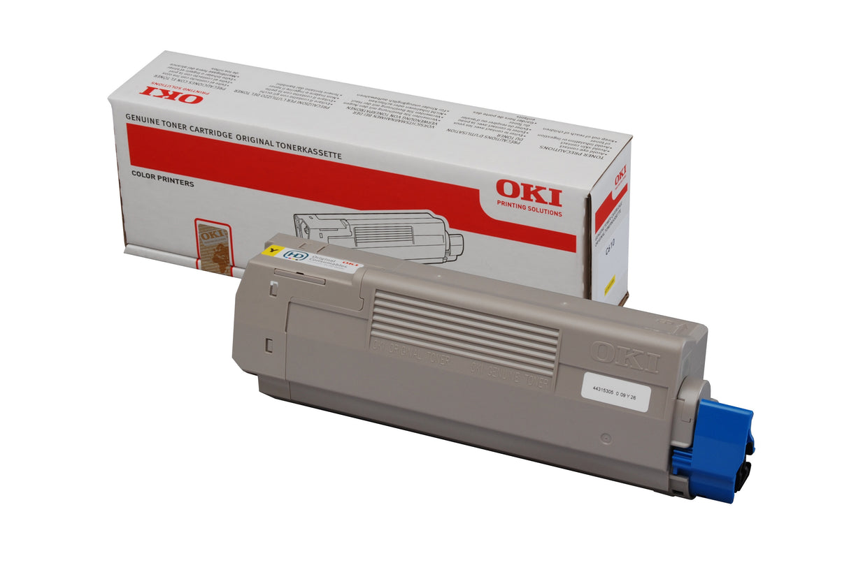Toner Okidata Amarillo C610 6K Pag - 44315301