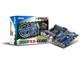 MSI 990FXA-GD80 placas base AMD Socket AM3 5,2 GT/s DDR3-SDRAM