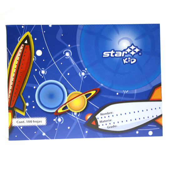 Estrella 264 cuaderno y block 100 hojas Multicolor