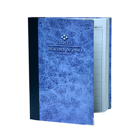 Estrella 469 cuaderno y block 96 hojas Azul