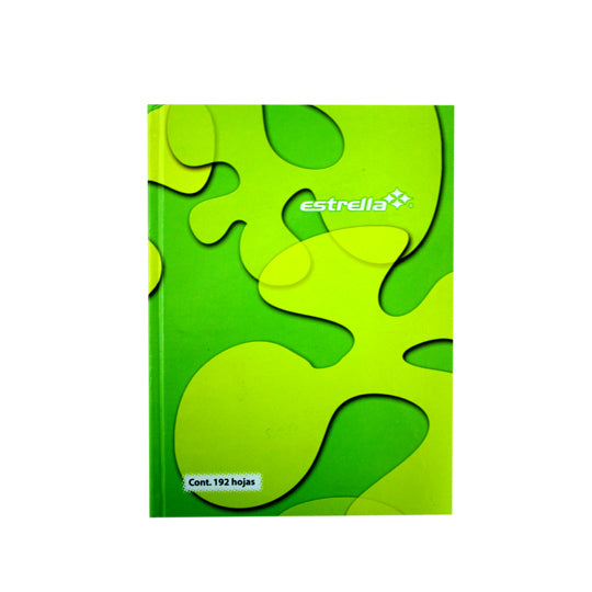 Estrella 80 cuaderno y block 192 hojas Verde