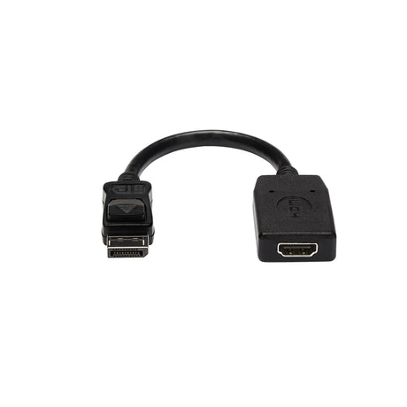 StarTech.com Adaptador de Vídeo DisplayPort a HDMI - Conversor DP - 1920x1200 - Pasivo Cable Derecho Derecho 0,24 m HDMI tipo A (Estándar)