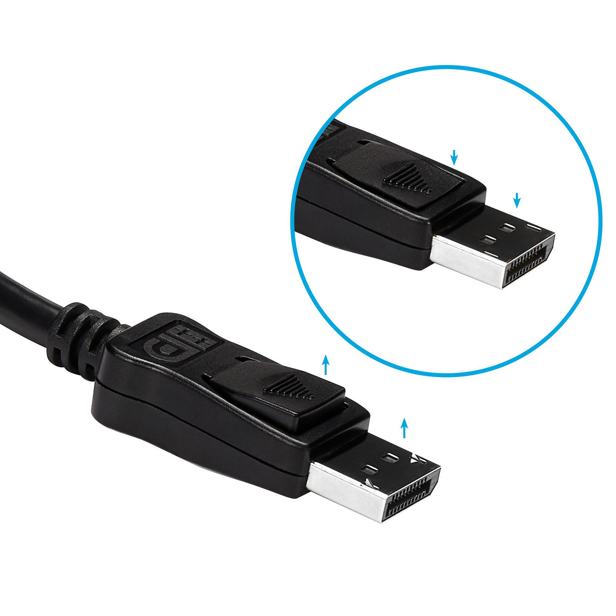 StarTech.com Adaptador de Vídeo DisplayPort a HDMI - Conversor DP - 1920x1200 - Pasivo Cable Derecho Derecho 0,24 m HDMI tipo A (Estándar)