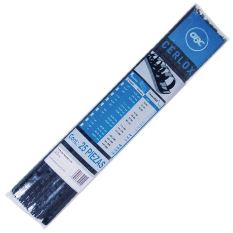 GBC M080199 Carpeta Negro 50 hojas 25 pieza(s)