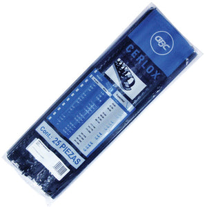 GBC M080319 Carpeta Negro 80 hojas 25 pieza(s)