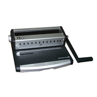 GBC MX0030 máquinas de encuadernación Manual 105 hojas 6 hojas Negro, Gris