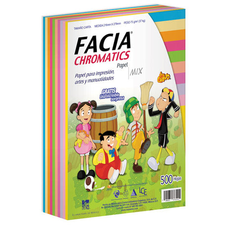 Copamex A8339075011E2TC papel para impresora de inyección de tinta Carta (215.9x279.4 mm) 500 hojas Multicolor