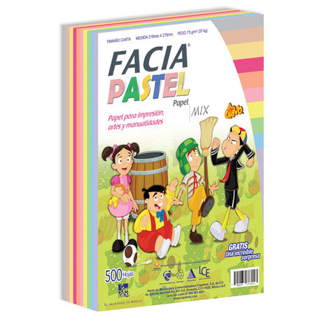 Copamex D2839075011E2SC papel para impresora de inyección de tinta Carta (215.9x279.4 mm) 500 hojas Multicolor
