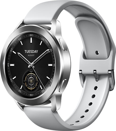 Xiaomi Watch S3 3,63 cm (1.43") AMOLED 47 mm Digital 466 x 466 Pixeles Pantalla táctil Plata GPS (sa