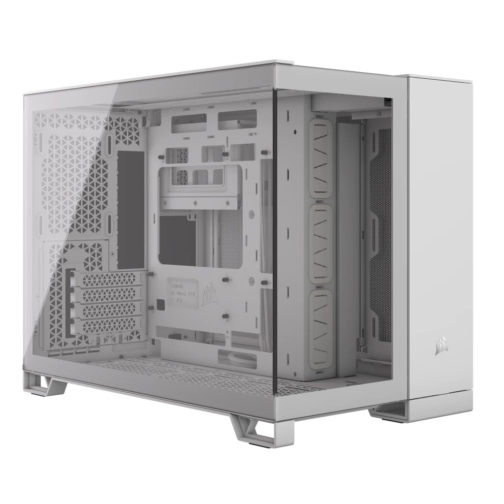 Corsair 2500X Midi Tower Blanco, ATX, Plástico, Acero, CC-9011266-WW | Gabinetes de computadora