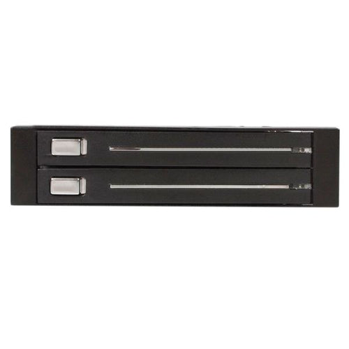 StarTech.com Rack Móvil Backplane de 2 Discos Duros HDD SATA 2,5" Pulgadas sin Bandeja Bahía 3,5" Paneles acce
