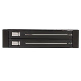 StarTech.com Rack Móvil Backplane de 2 Discos Duros HDD SATA 2,5" Pulgadas sin Bandeja Bahía 3,5" Paneles acce