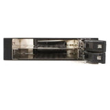 StarTech.com Rack Móvil Backplane de 2 Discos Duros HDD SATA 2,5" Pulgadas sin Bandeja Bahía 3,5" Paneles acce