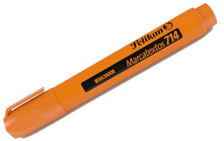 MARCATEXTOS PELIKAN 714 NARANJA C/10