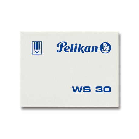 Goma Pelikan WS30  blanca plástica caja