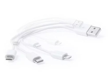 DBUGG DB-G-3.1 cable USB 1 m USB A USB C/Micro USB-A/Lightning Blanco