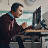 HP Poly Auriculares Poly Voyager Focus 2 USB-C-C con certificación Microsoft Teams + adaptador USB-C/A + base de carga Auriculares Auriculares Diadema Oficina/Centro de llamadas Binaural