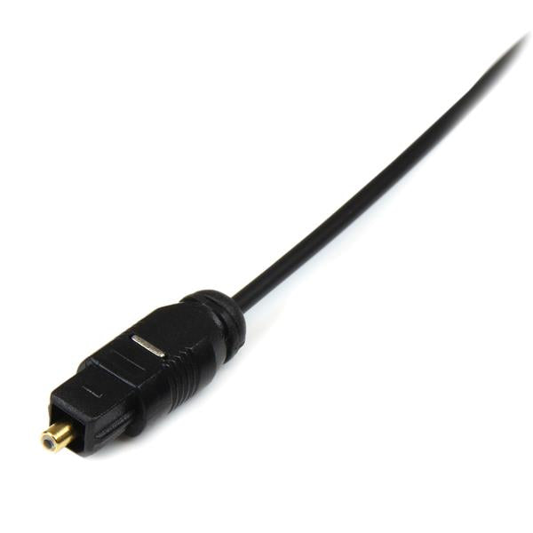 StarTech.com Cable 4,5m TosLink Audio Digital Óptico SPDIF Delgado - Negro Cable 4,6 m Toslink Macho Toslink