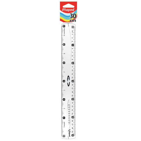 Regla básica 30 cm Maped material plásti