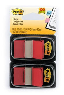 3M 70071206067 divisores Rojo 25 mm 43 mm 100 pieza(s)