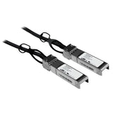 StarTech.com Cable de 1m Twinax Direct Attach SFP+ a SFP+ - 10G Compatible con Cisco SFP-H10GB-CU1M - DAC de Cobre SFP+ 
