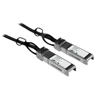 StarTech.com Cable de 1m Twinax Direct Attach SFP+ a SFP+ - 10G Compatible con Cisco SFP-H10GB-CU1M - DAC de Cobre SFP+ 