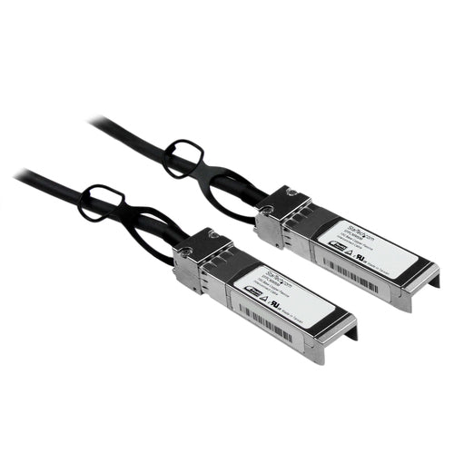 StarTech.com Cable de 5m Twinax Direct Attach SFP+ a SFP+ - 10G Compatible con Cisco SFP-H10GB-CU5M - DAC de Cobre SFP+ 