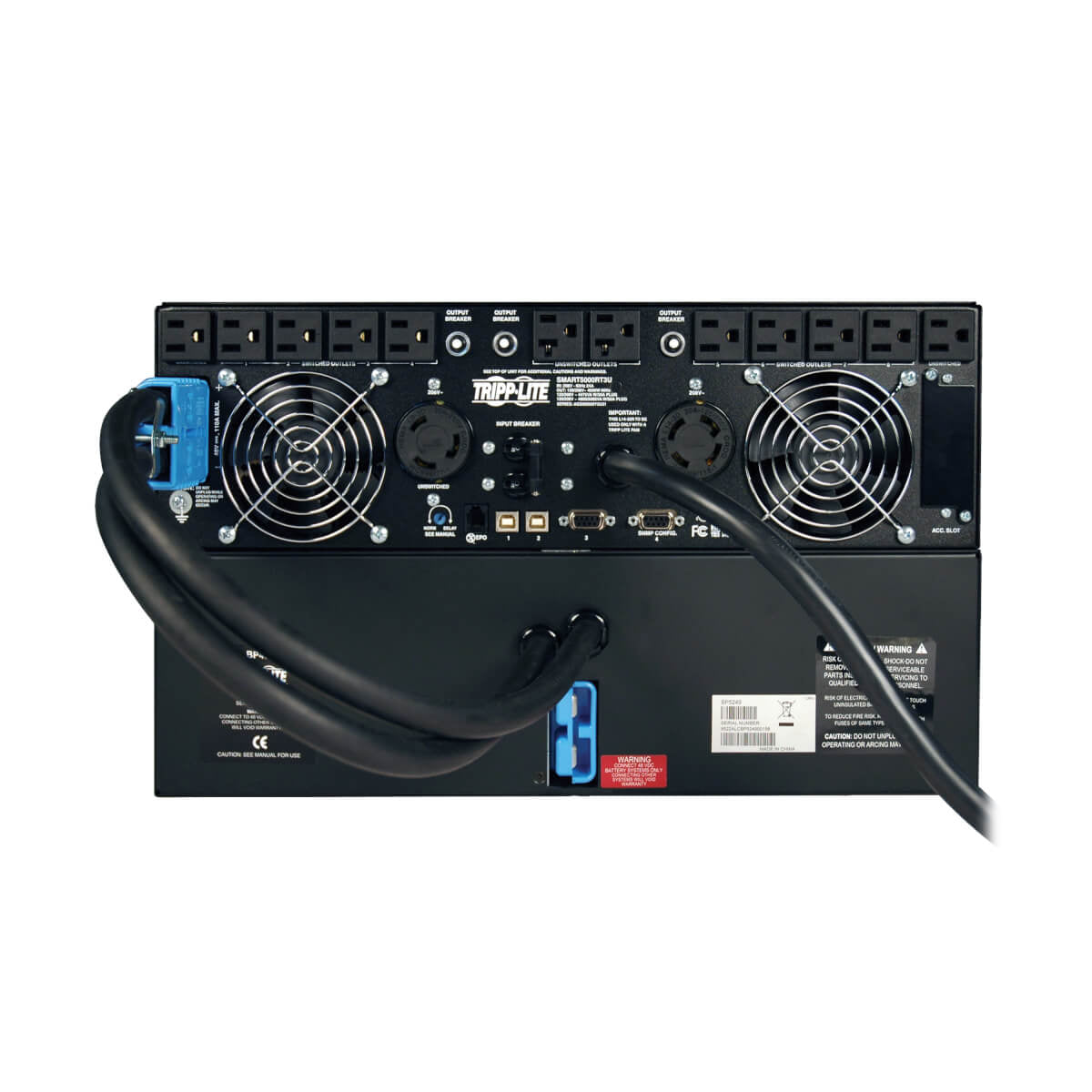 Tripp Lite SMART5000RT3U UPS SmartPro de Onda Sinusoidal, Interactivo, Autonomía Extendida, 208 y 120V 5kVA 4kW, Opcione