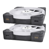 Thermaltake SWAFAN EX12 ARGB Gabinete de la computadora Enfriador de aire 12 cm Blanco 3 pieza(s), 500 RPM, 2000 RPM