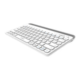 Acteck Inspire Trek TI737 teclado Universal RF inalámbrico + bluetooth Español Gris, Blanco, Interruptor de membrana
