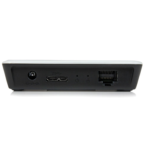 StarTech.com Adaptador de Red NIC Gigabit Ethernet Externo USB 3.0 con Hub Concentrador 3 Puertos con Alimentación Tarje