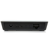 StarTech.com Adaptador de Red NIC Gigabit Ethernet Externo USB 3.0 con Hub Concentrador 3 Puertos con Alimentación Tarje