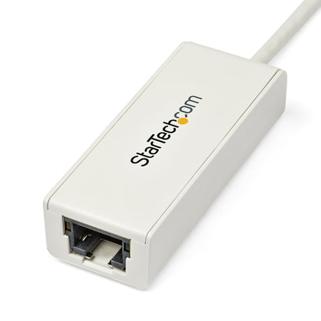 StarTech.com Adaptador Tarjeta de Red Externa NIC USB 3.0 a Ethernet Gigabit de 1 Puerto - 1x RJ45 Hembra - 1x USBA - 10/100/1000 - Adaptador LAN Externo - Blanco tarjetas de red Alámbrico USB Ethernet 1