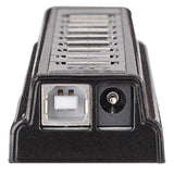 Manhattan Hub USB-A de sobremesa de 10 puertos, 10x USB-A, 480 Mbps (USB 2.0), Funciona por USB o con fuente de alimentación externa (no incluida) para mayor potencia en los dispositivos conectados hubs de interfaz USB 2.0 USB 2.0 10 10