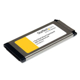 StarTech.com Tarjeta Adaptador ExpressCard/34 USB 3.0 SuperSpeed de 1 Puerto con UASP - Montaje al Ras - Flush Mount Tar
