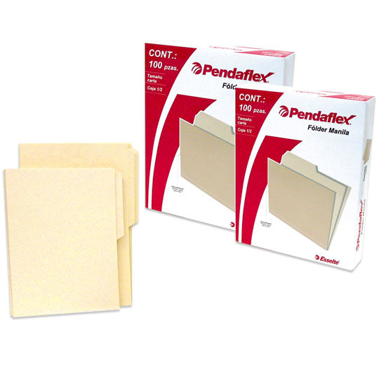 Esselte M1025 1/2 Carpeta Papel Crema de color 25 pieza(s)