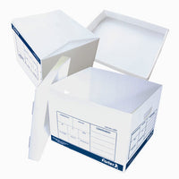Fortec CAM-MIX caja para almacenamiento de archivos Plástico Azul, Blanco, 310 x 380 x 265 mm