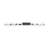 Tripp Lite B032-HUA2 KVM con Cables USB / HD de 2 Puertos con audio y video, Cables y USB para Compa