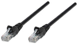 Intellinet Cable de red, Cat5e, UTP Cable Negro 0,5 m Cat5e U/UTP (UTP)