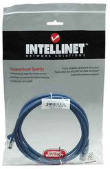 Intellinet Cable de red, Cat5e, UTP Cable Azul 2 m Cat5e U/UTP (UTP)