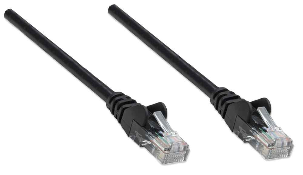 CABLE INT PATCH 2.0M (7.0 F) CAT 5E UTP NEGRO CABLE DE RED